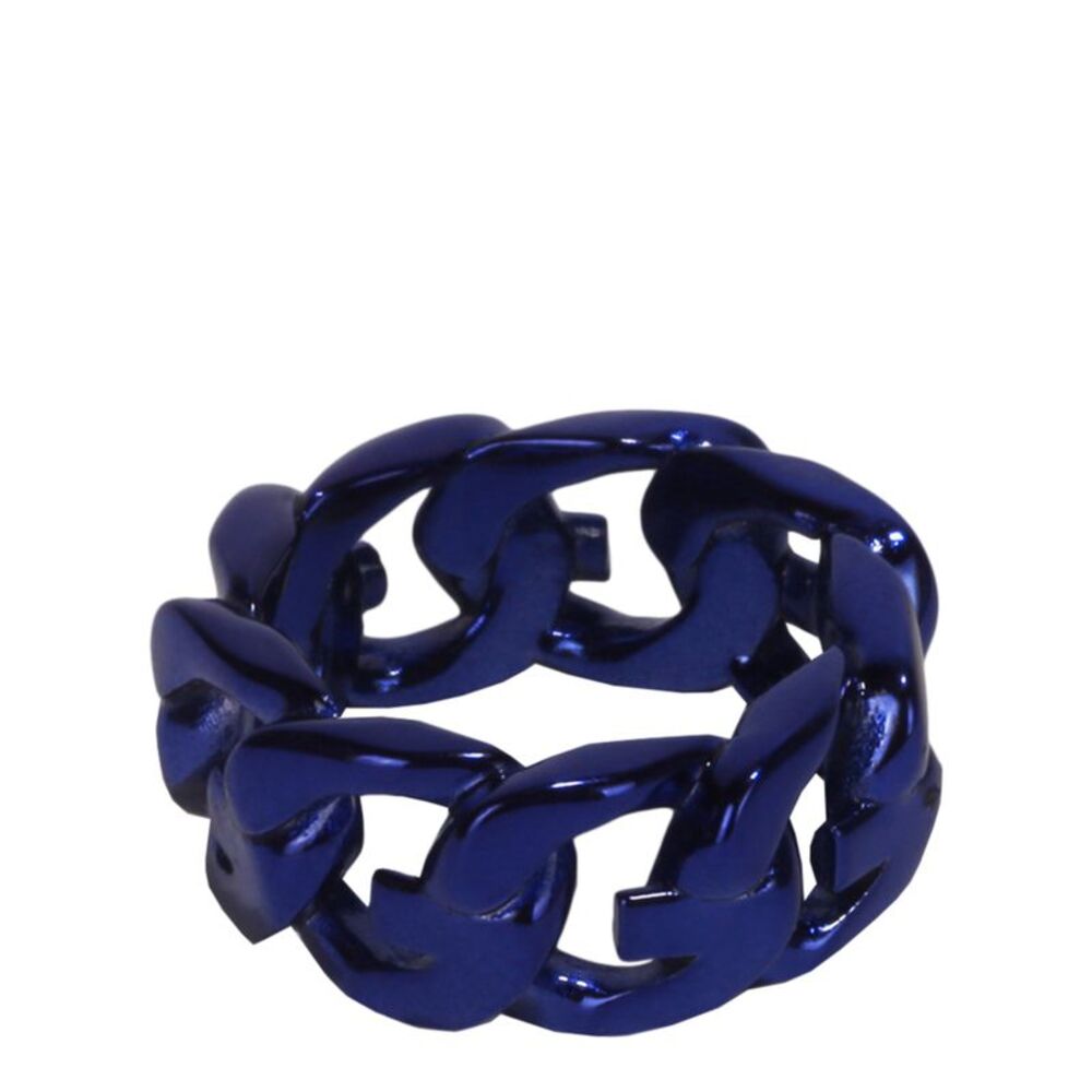 Givenchy G Chain Ring Blue Mens